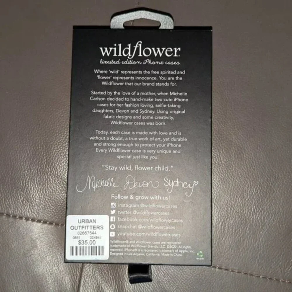 *3 FOR $9* NEW Wildflower Urban Outfitter What The Duck Apple Iphone 12 Pro case